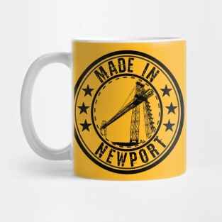 Made in Newport Wales, ransporter Bridge Mug